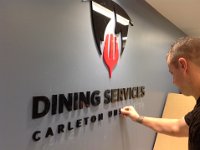 Dining Services Channel Lettering 2